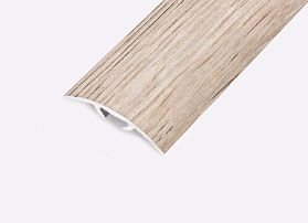 Порог (стык) Русский профиль  разноуровневый ламинированный с дюб, 30*2700 мм, Дуб мелфорд